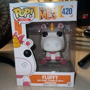 Despicable Me 3 fluffy funko pop